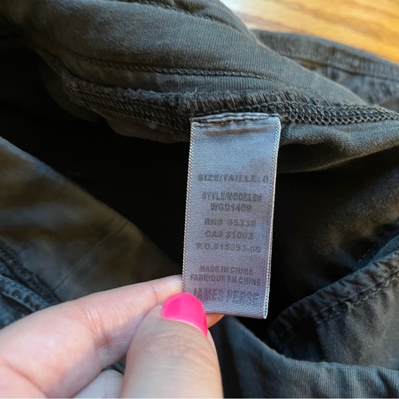 Standard James Perse faded black elastic drawstring pants size XS - Picture 5 of 7